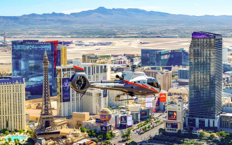 Billet Vol en hélicoptère de 90 minutes de Las Vegas au Grand Canyon West, avec vues sur le Las Vegas Strip