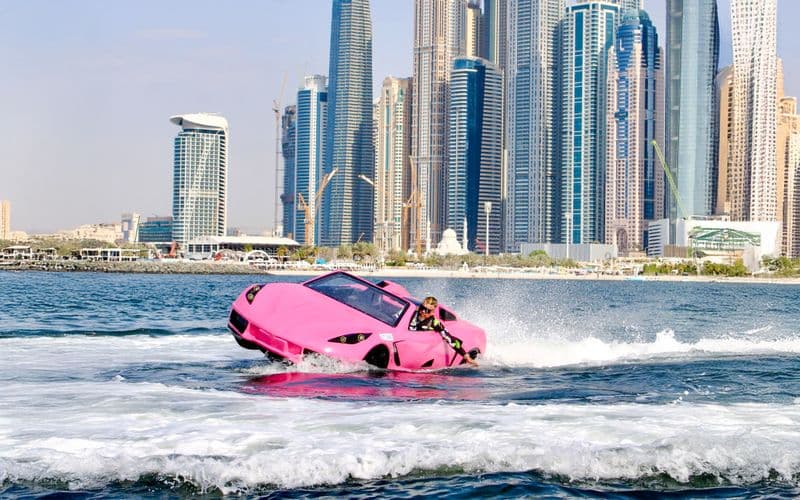 Billet Tour en voiture à réaction autoguidée dans la mer