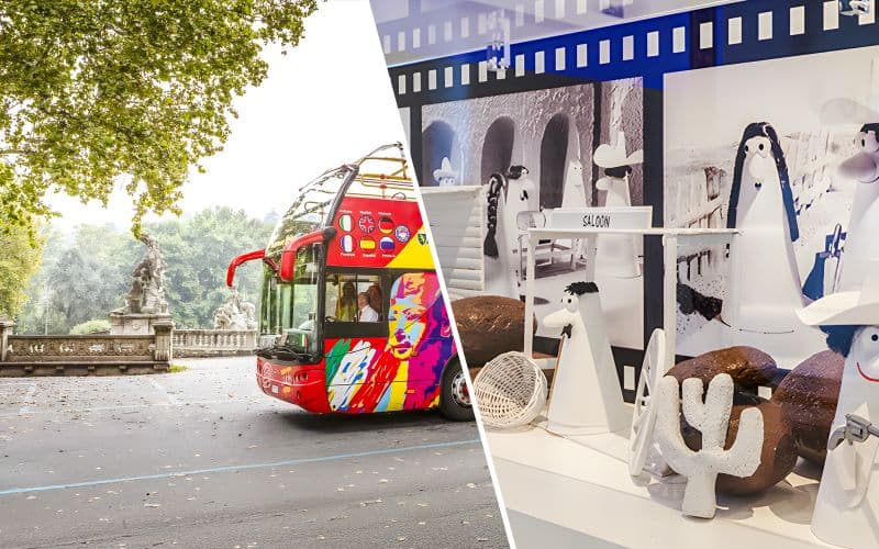 Billet City Sightseeing : Visite guidée de Turin avec billets pour le musée Lavazza