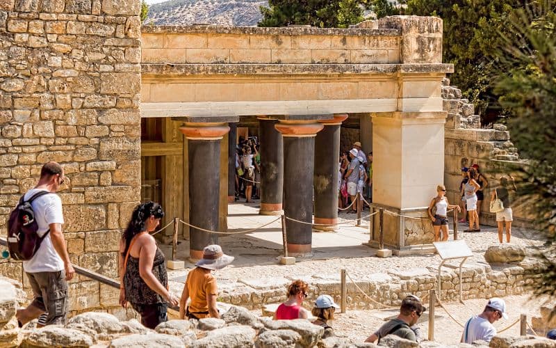 Billet Billets électroniques pour le site archéologique du Palais de Knossos avec visite audio
