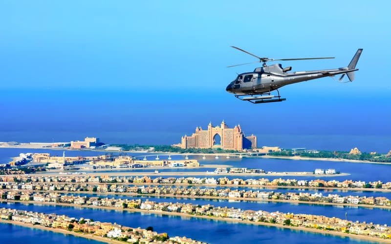 Billet 12/15/17/25-Minute Dubai Helicopter Tour From Atlantis, The Palm