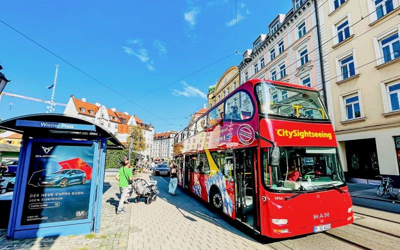 Billet City Sightseeing : tour en bus Hop-On Hop-Off à Munich