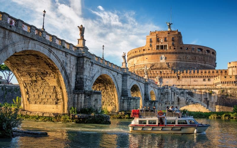 Billet Croisière avec apéritif sur le Tibre