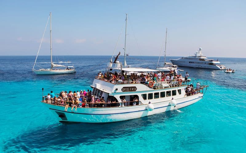 Billet Croisière à Paxos, Antipaxos et les Grottes bleues depuis Corfou