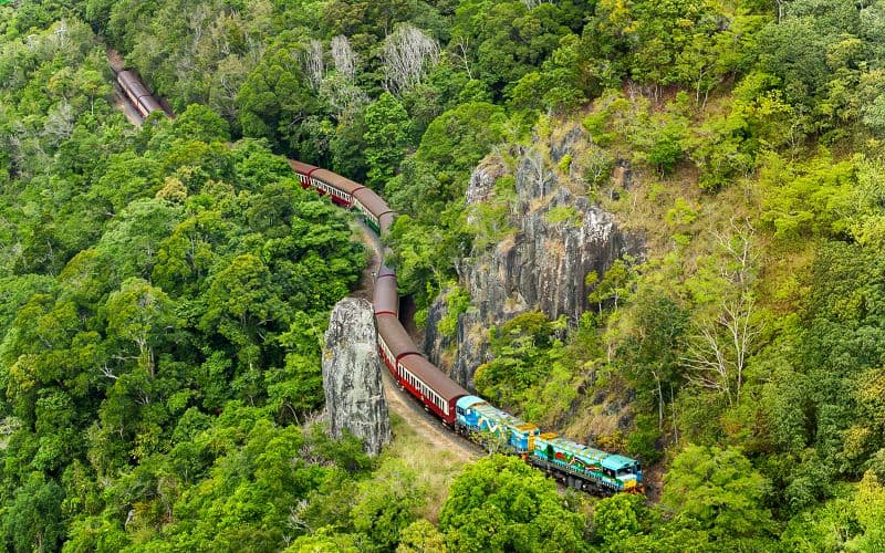 Billet Depuis Cairns : Train panoramique, Skyrail et Hartley's Crocodile Adventures