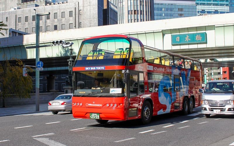 Billet Sky Hop Bus : tour en bus Hop-On Hop-Off à Tokyo