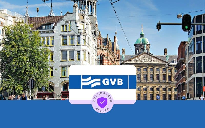 Billet Pass pour les transports publics GVB d'Amsterdam : Transports publics illimités