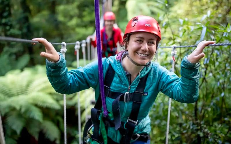 Billet Expérience de zipline dans la forêt de Rotorua