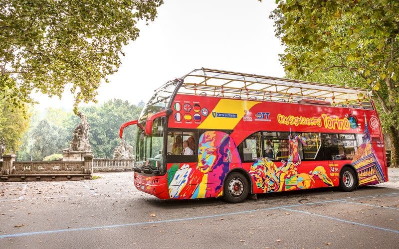 Billet City Sightseeing : Tour en bus Hop-On Hop-Off de Turin