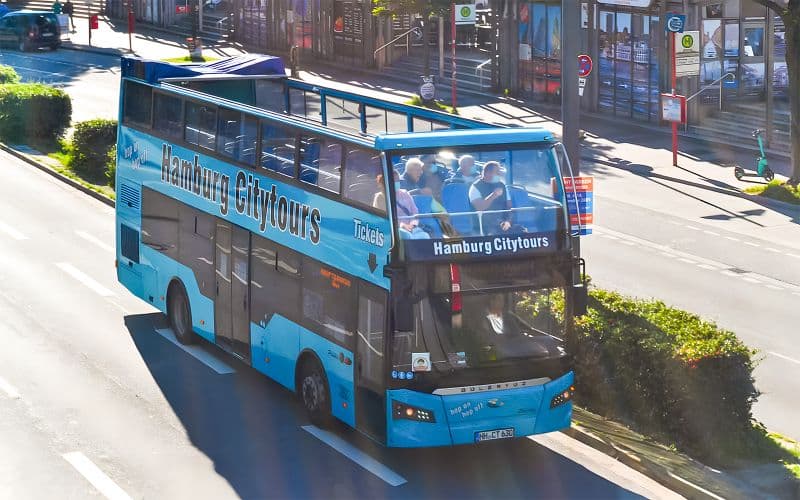 Billet Visites de la ville de Hambourg : Tour en bus Hop-On Hop-Off avec croisière dans le port de Hambourg