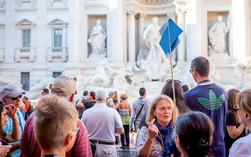 Billet Visite guidée de la fontaine de Trevi et de la Piazza Navona