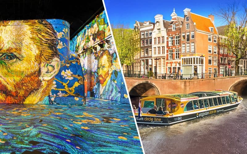 Billet Combo : Billets pour la Fabrique des Lumières + Croisière sur le canal d'Amsterdam