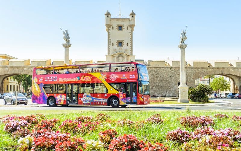 Billet City Sightseeing : Visite en bus Hop-On Hop-Off de Cadix