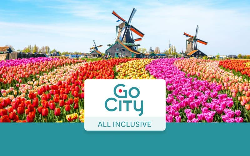 Billet Pass Go City Amsterdam tout inclus : accès illimité à plus de 45 attractions pendant 1 à 5 jours