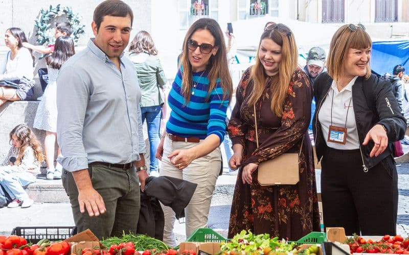 Billet Guided Street Food Tour in Campo de'Fiori & Ghetto