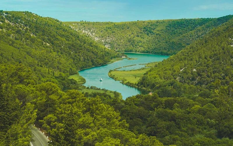 Billet À partir de Split : Excursion guidée d'une journée au Parc national de Krka sans billets d'entrée