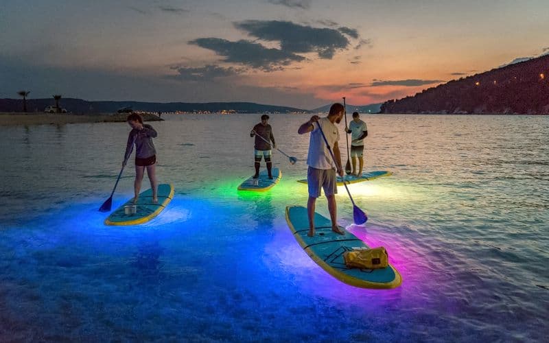 Billet Visite nocturne de Split Glow Stand-Up Paddleboard ou Kayak