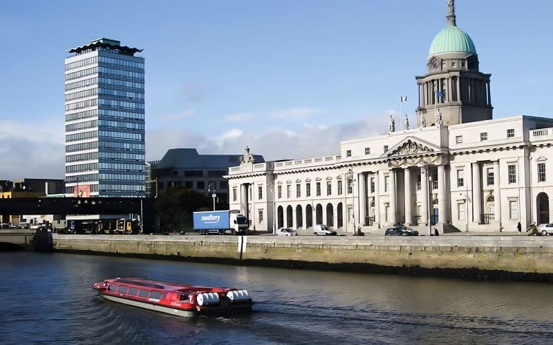 Billet City Sightseeing : Croisière de 45 minutes sur la rivière Liffey à Dublin