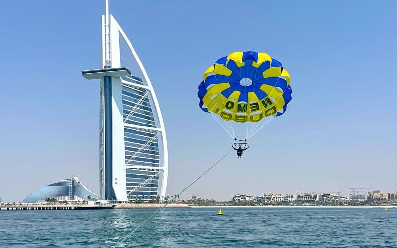 Billet Parachute ascensionnel à Dubaï
