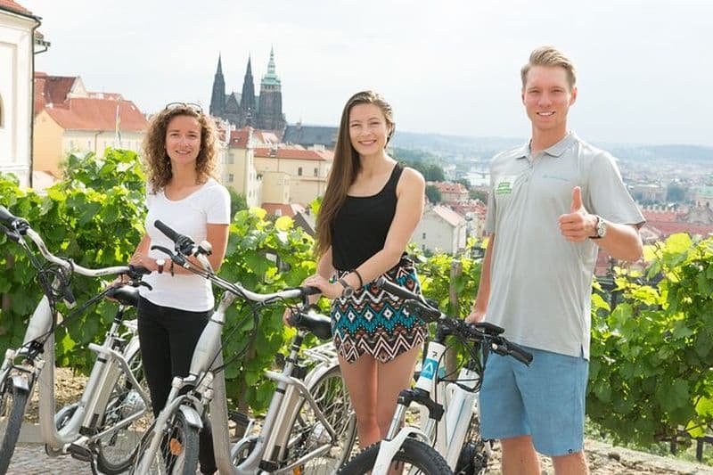 Billet Visite guidée en vélo électrique à Prague