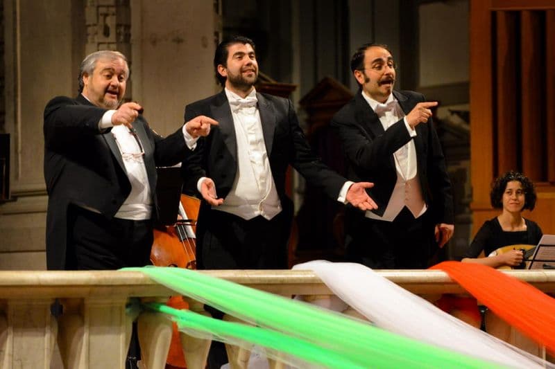 Billet Concert hommage aux Trois Ténors avec dîner à Florence