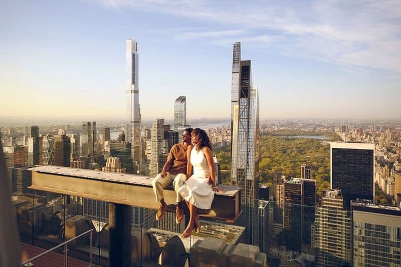 Billet Billets VIP pour le Top of the Rock avec l'expérience The Beam