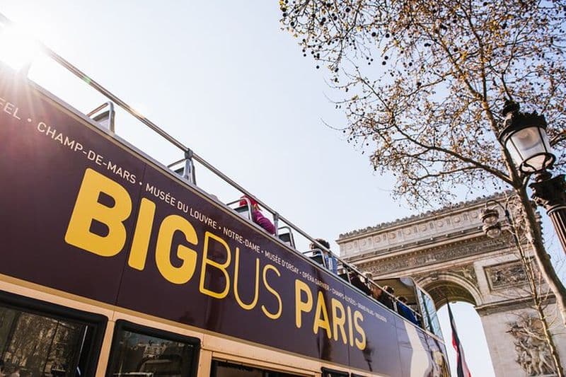 Billet Offre Paris : Billets pour l'Arc de Triomphe, tickets pour le bus touristique et croisière sur la Seine