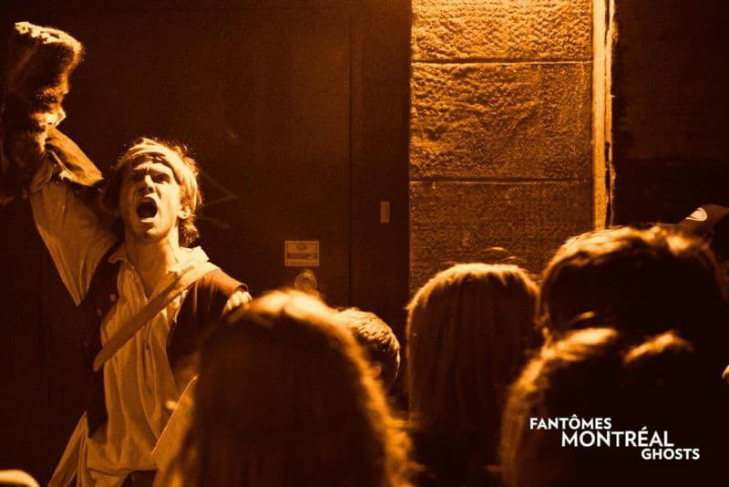 Billet Visite fantômes du Vieux-Montréal