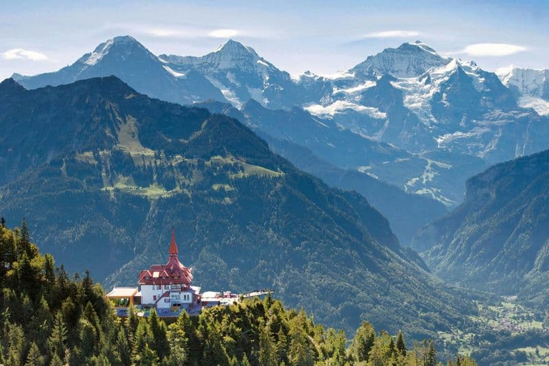 Billet Billets aller-retour pour le funiculaire du Harder Kulm depuis Interlaken