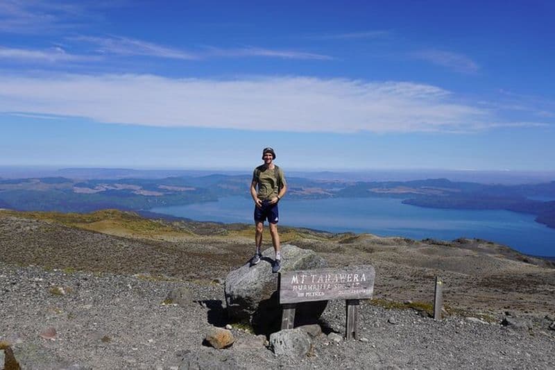 Billet Randonnée sur le volcan Mont Tarawera depuis Rotorua