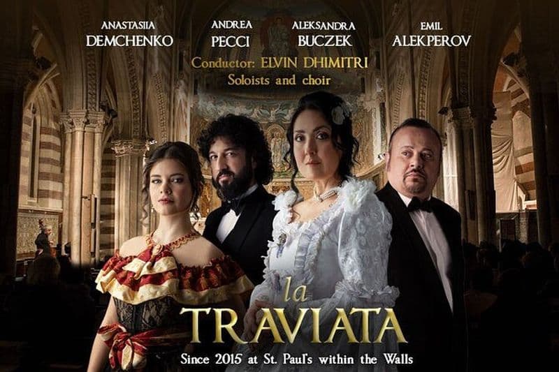 Billet Billets pour un concert d'opéra de La Traviata avec ballet à Rome