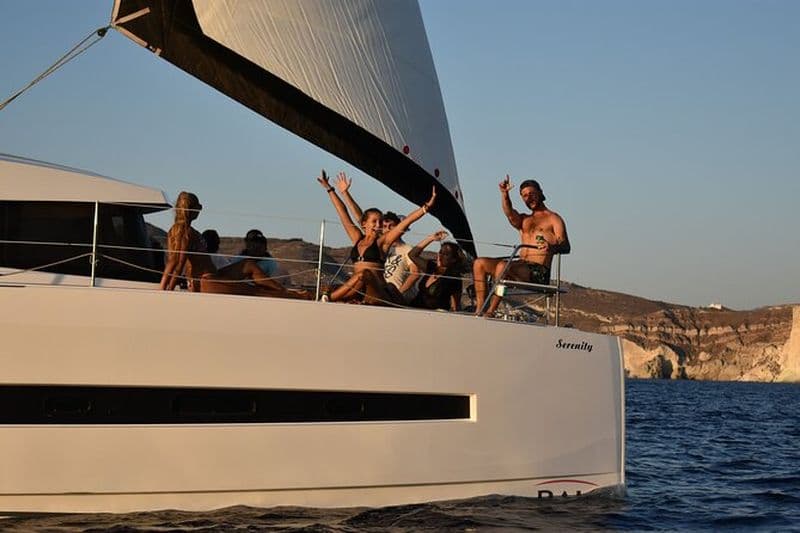 Billet Croisière en catamaran avec barbecue et bar ouvert depuis Vlychada