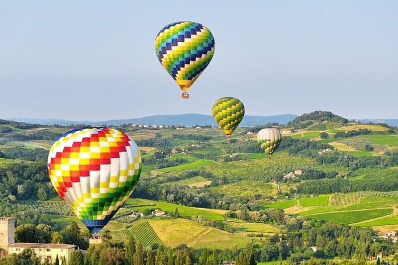 Billet Vol en montgolfière au-dessus de la Toscane depuis Florence