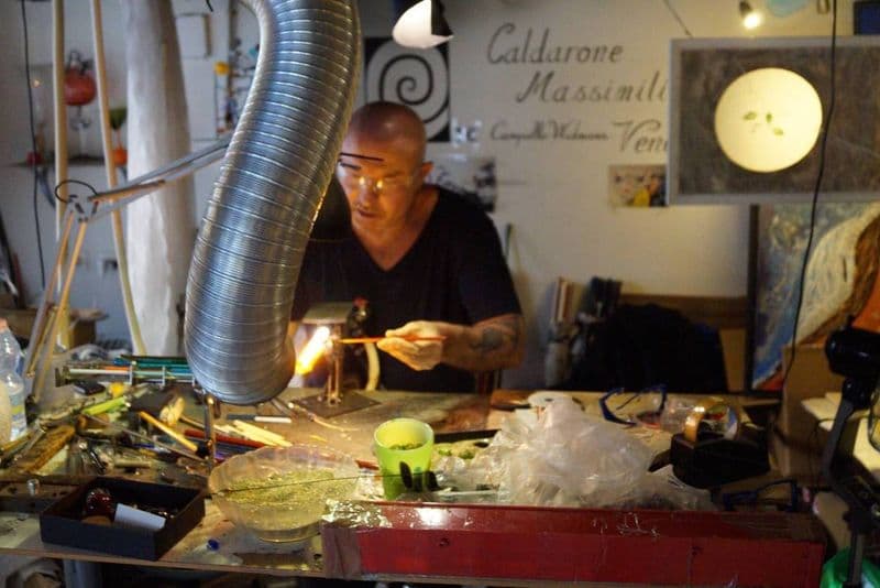 Billet Atelier privé de soufflage de verre à Venise