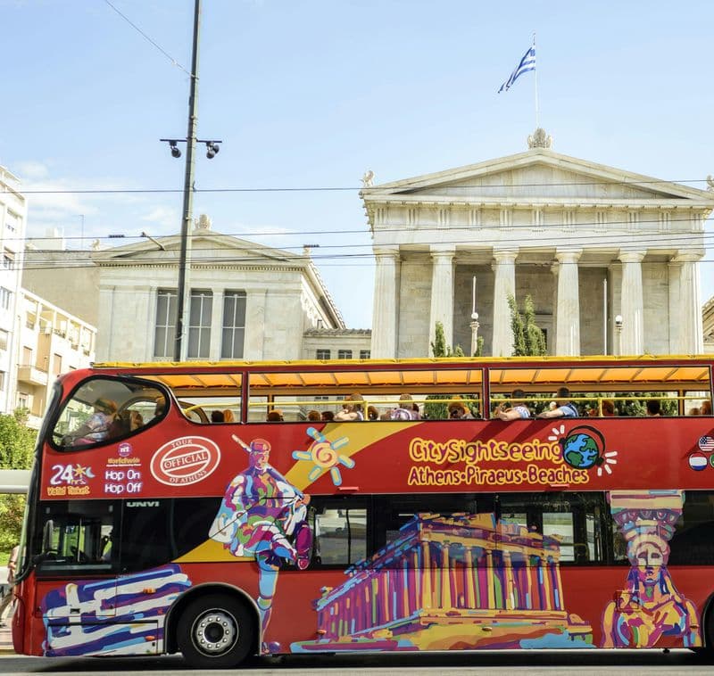 Billet Bus touristique City Sightseeing d'Athènes