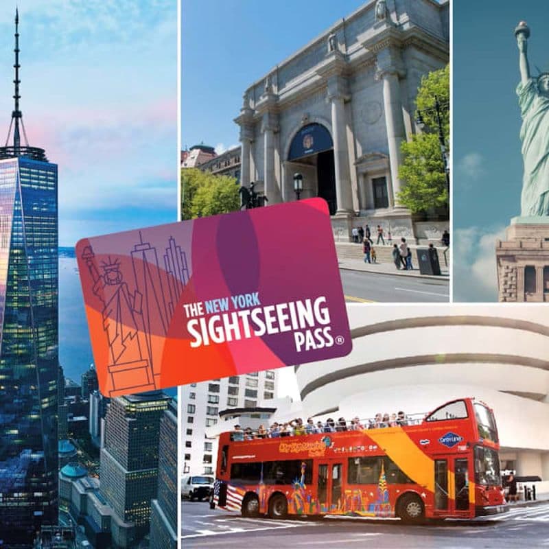 Billet New York City Sightseeing Flex Pass - Choisissez parmi 2, 3, 4, 5, 6, 7, 10 ou 12 attractions