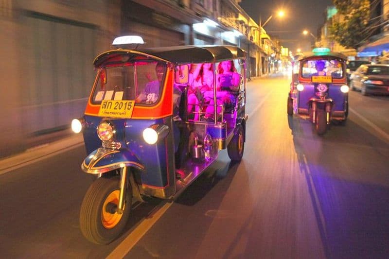 Les meilleures visites en tuk-tuk à Bangkok