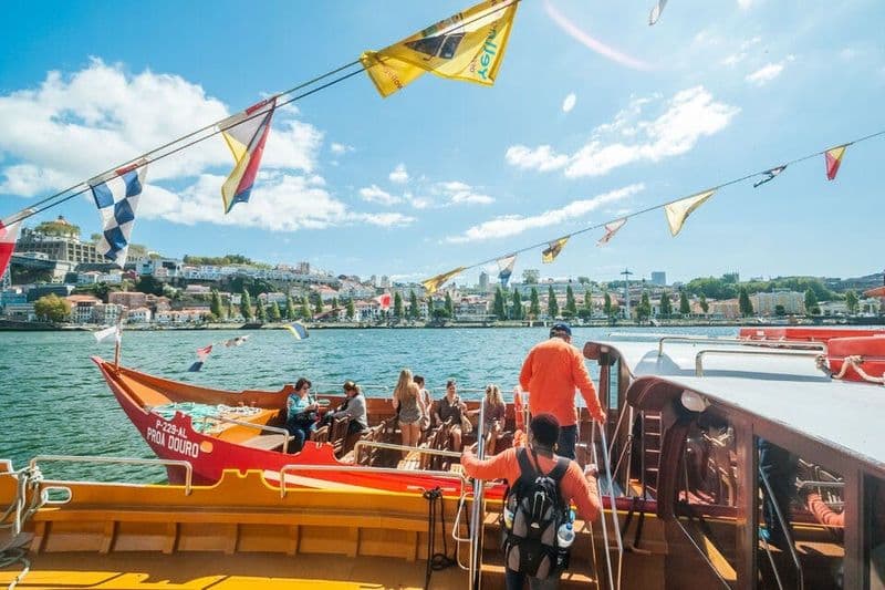 Billet Croisière des six ponts sur le Douro depuis Cais da Gaia