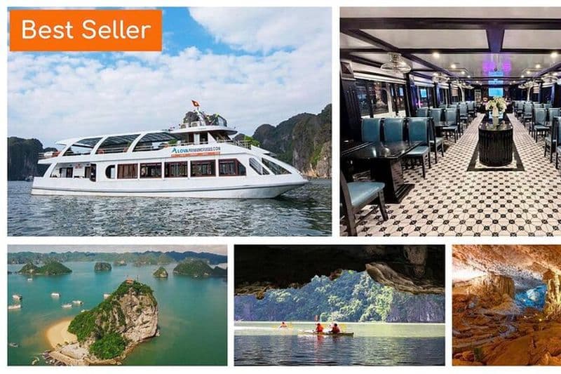 Billet Excursion à la baie d'Halong depuis Hanoï avec croisière