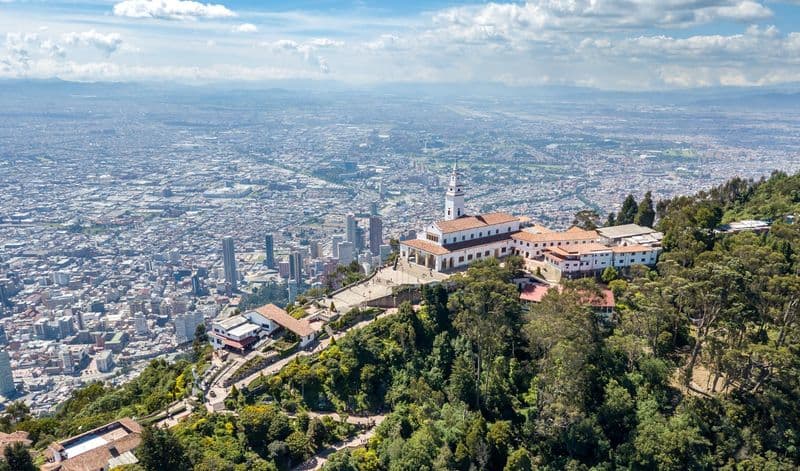 Billet Billets pour le téléphérique de Monserrate à Bogotá