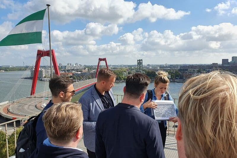 Billet Visite des toits de Rotterdam