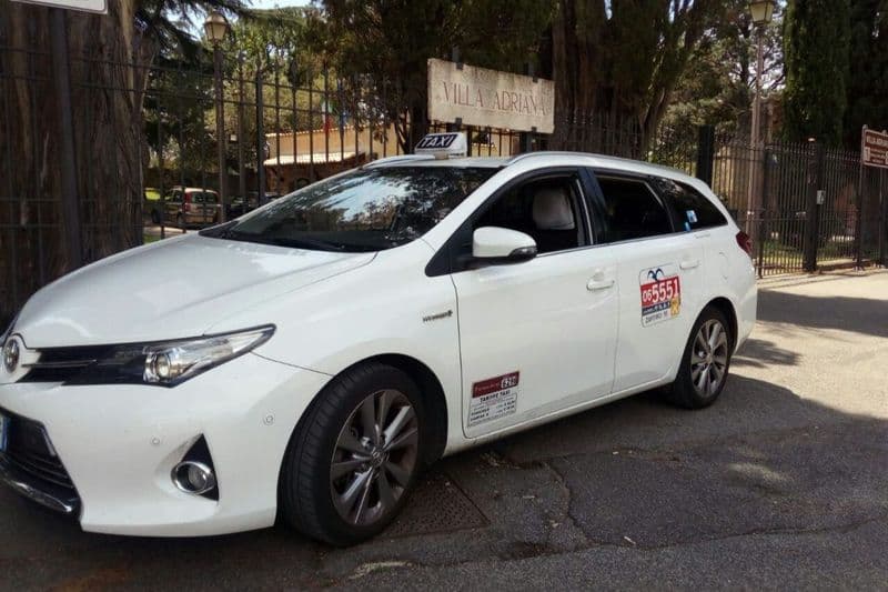 Billet Transfert en taxi à Tivoli depuis Rome