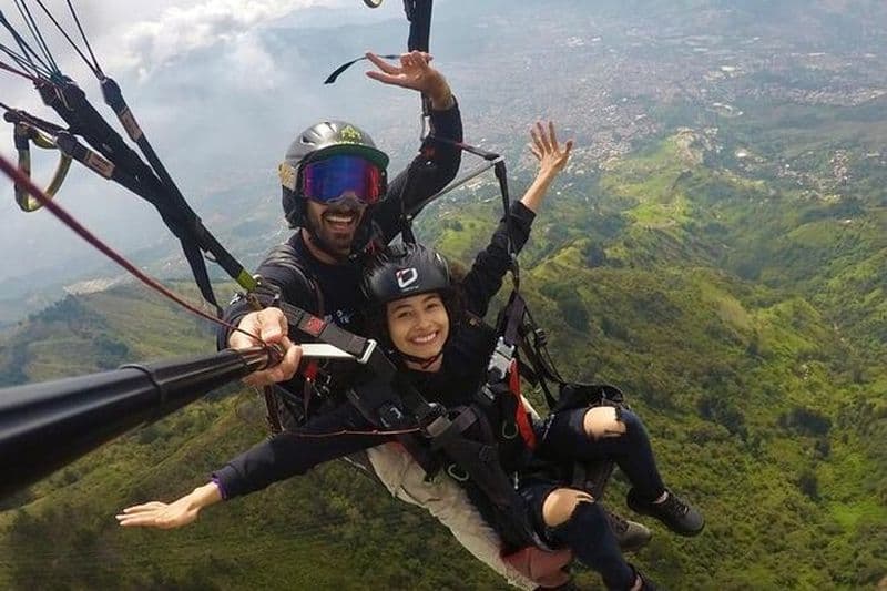 Billet Parapente dans les Andes colombiennes à Medellín