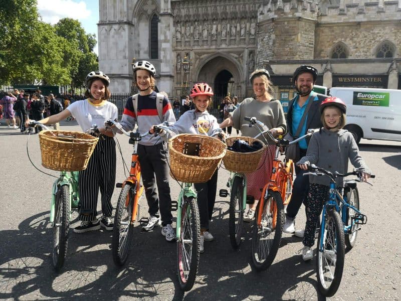 Billet Visite historique de Londres à vélo