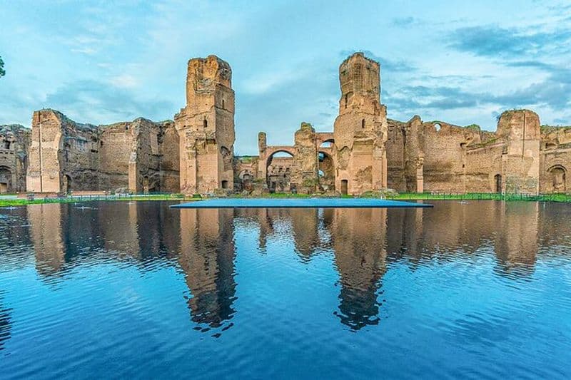 Billet Visite guidée privée des thermes de Caracalla à Rome