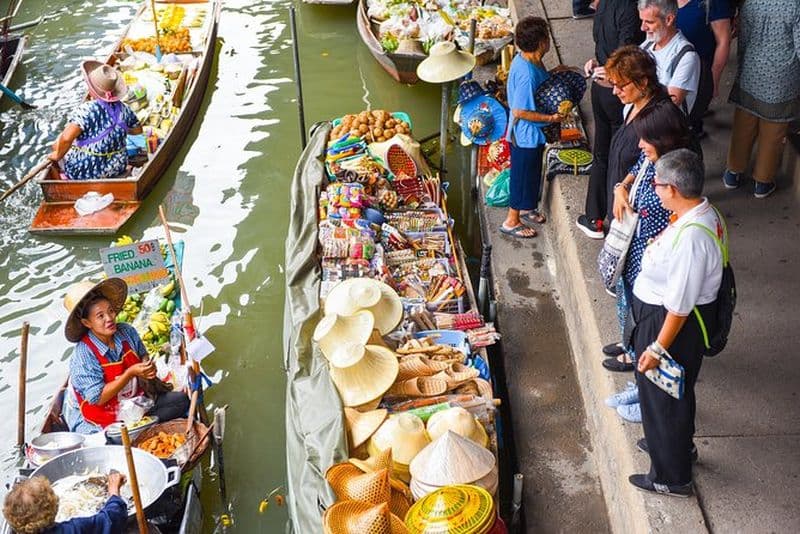 Billet Excursion privée aux marchés flottants de Damnoen Saduak depuis Bangkok