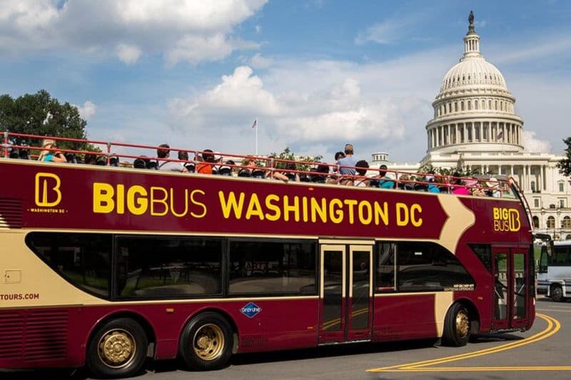 Billet Big Bus Tours de Washington DC