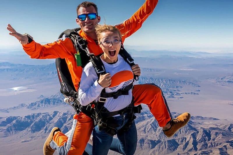 Billet Expérience de parachutisme en tandem à Las Vegas