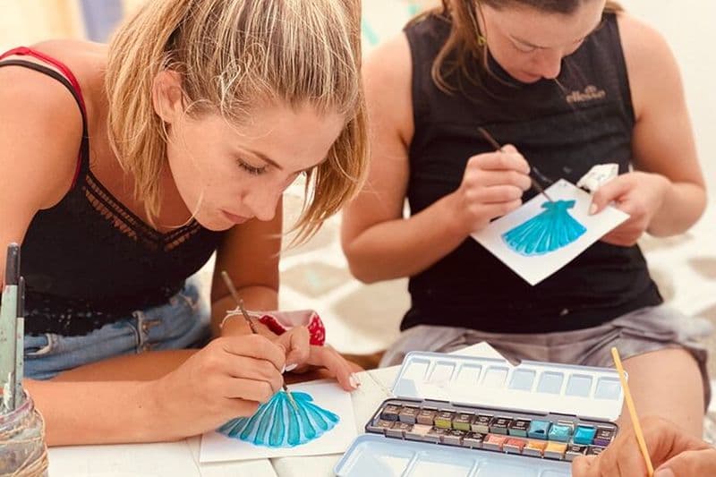 Billet Atelier d'aquarelle à Paros