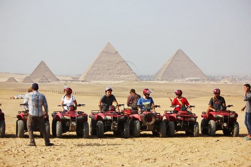 Billet Balade en quad autour des Pyramides de Gizeh